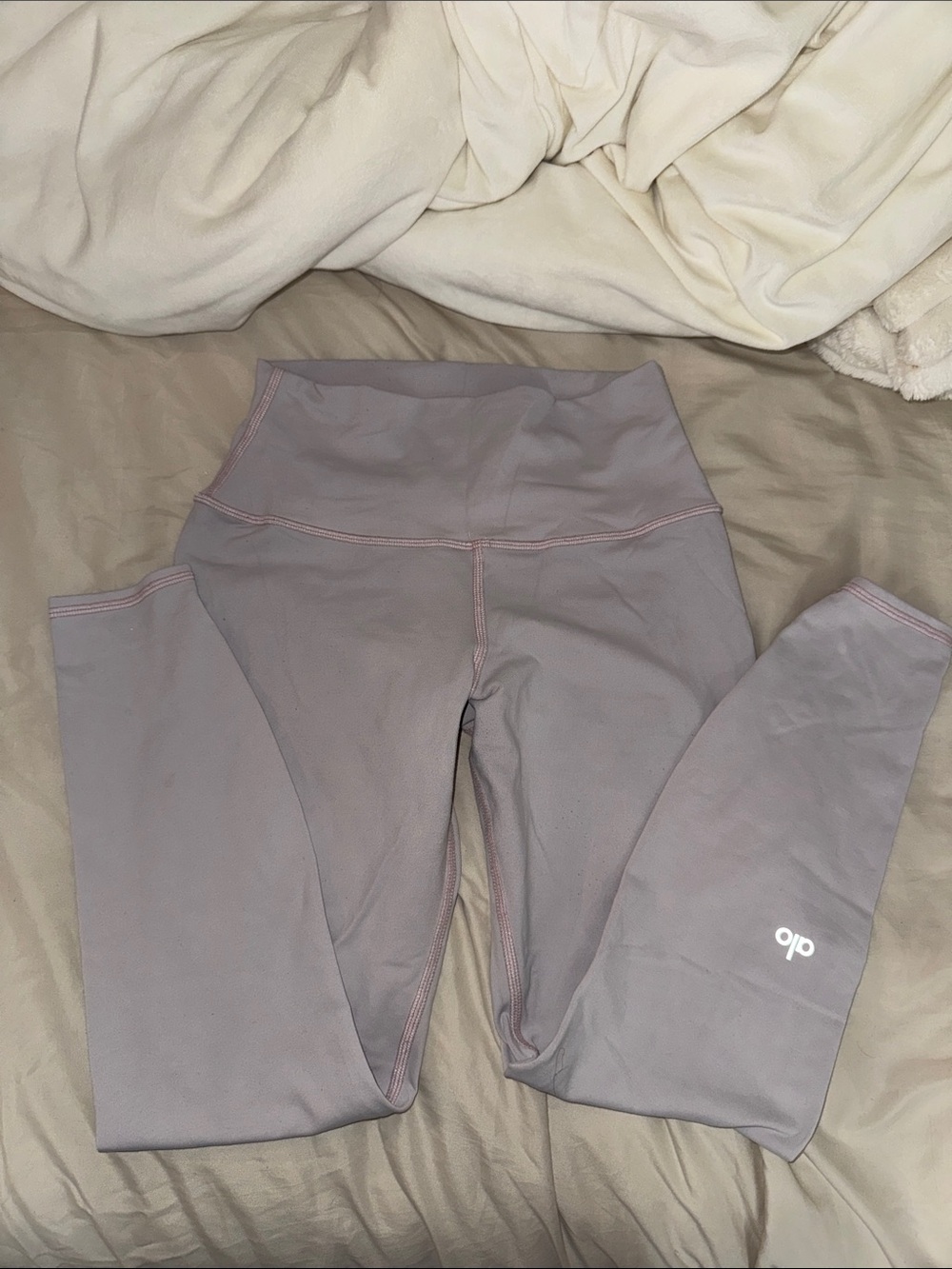 ALO yoga Dusty Mauve High-Waist Leggings